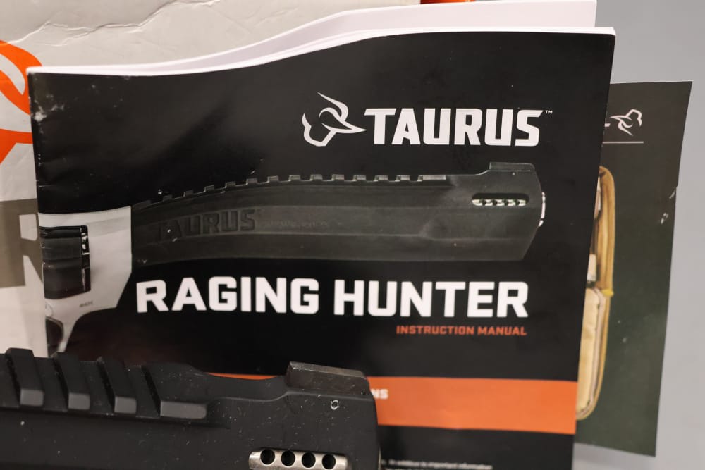 Taurus Raging Hunter Revolver .44MAG / .44SPL 8.25" w/ Box - NEW - 6rds - -img-3