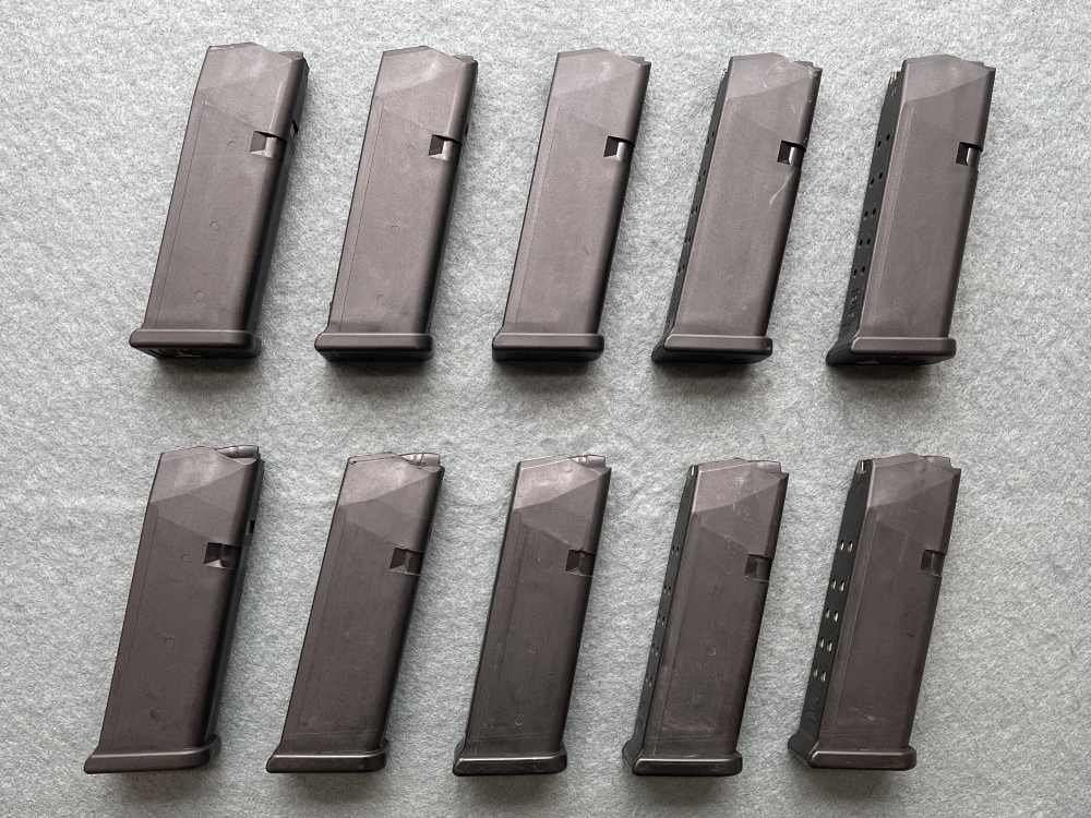 Nice-10 Pack Glock 23 Factory Magazines .40 S&W Pistol Mags $ Super Deal $-img-1