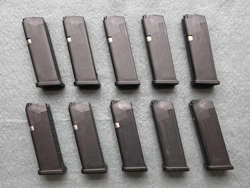 Nice-10 Pack Glock 23 Factory Magazines .40 S&W Pistol Mags $ Super Deal $-img-0