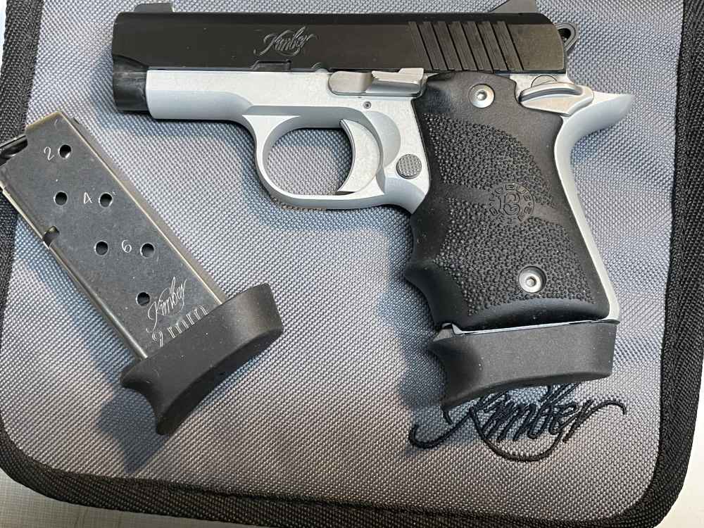Kimber micro 9 2 tone 9mm like Colt S&W Ruger-img-0