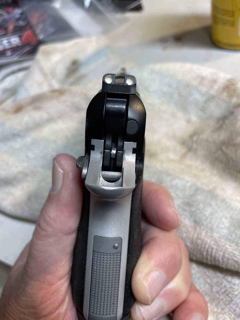 Kimber micro 9 2 tone 9mm like Colt S&W Ruger-img-6
