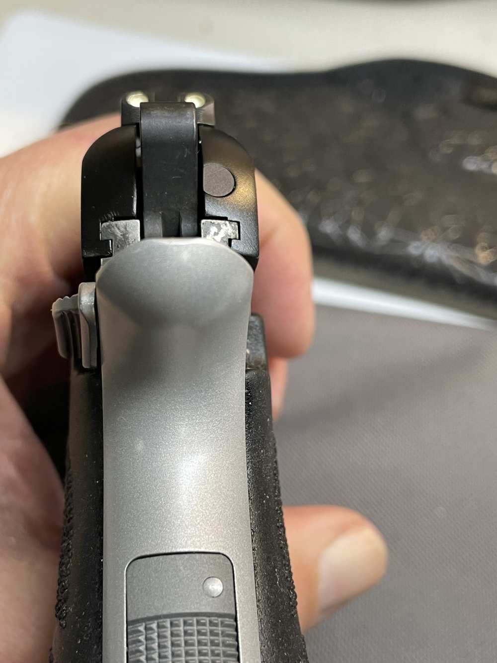 Kimber micro 9 2 tone 9mm like Colt S&W Ruger-img-5