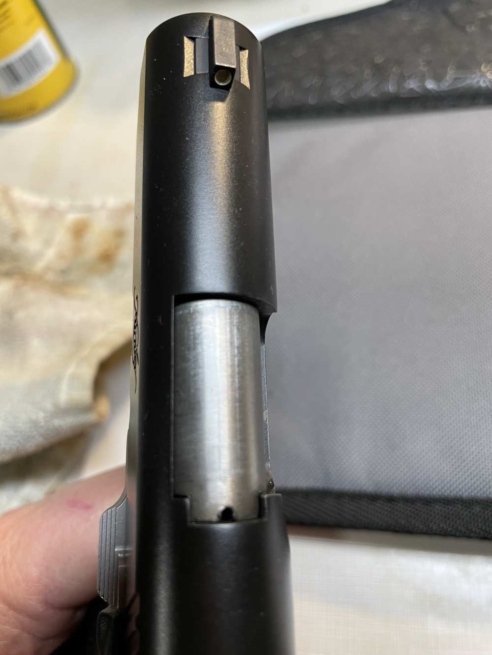 Kimber micro 9 2 tone 9mm like Colt S&W Ruger-img-8