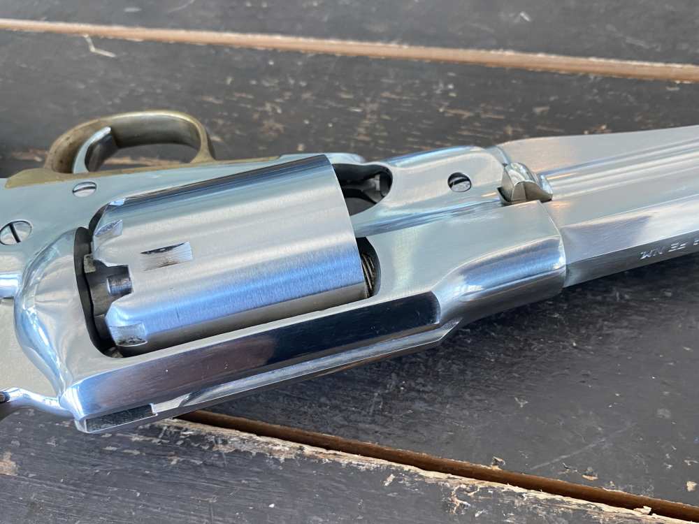 Western Arms 1858 New Model Army Remington Type Penny Auction-img-10