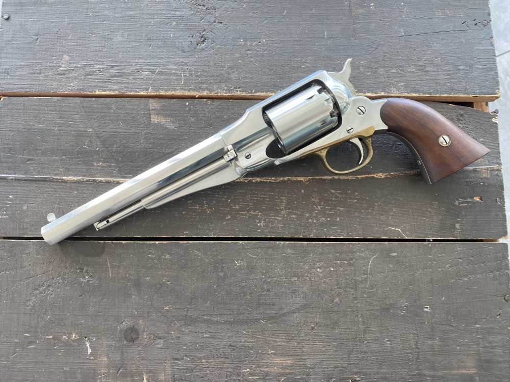 Western Arms 1858 New Model Army Remington Type Penny Auction-img-1