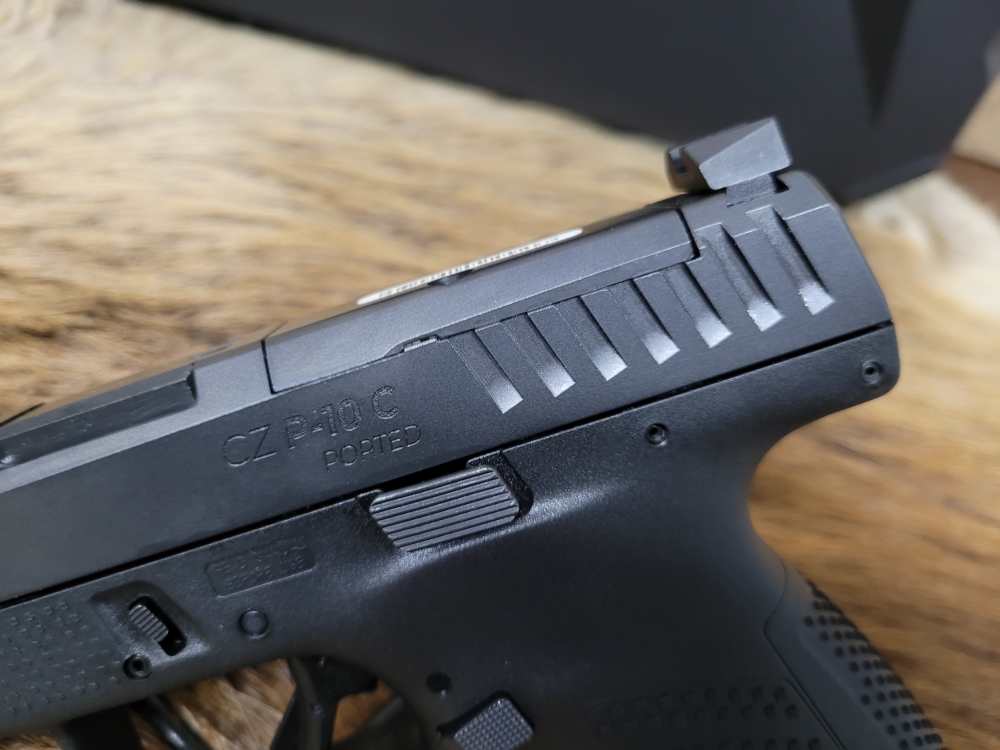 New CZ P10C Ported 9mm Optics Ready NO MAGAZINES-img-14