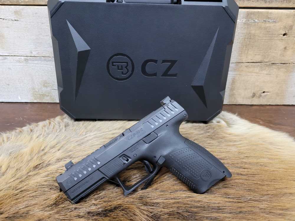 New CZ P10C Ported 9mm Optics Ready NO MAGAZINES-img-0
