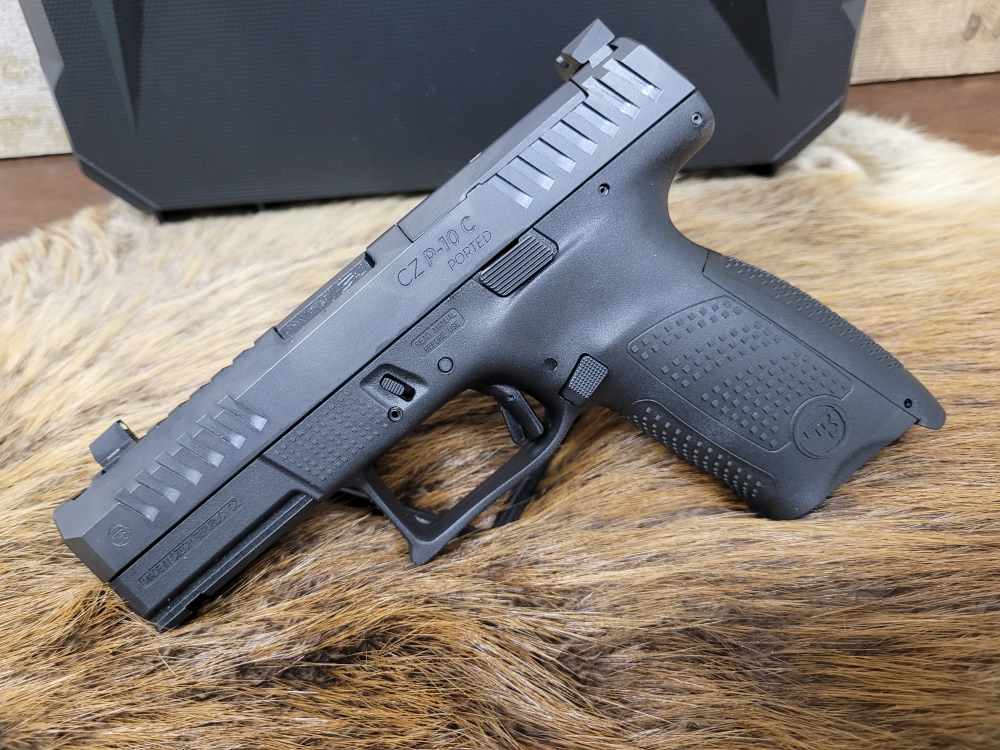New CZ P10C Ported 9mm Optics Ready NO MAGAZINES-img-2