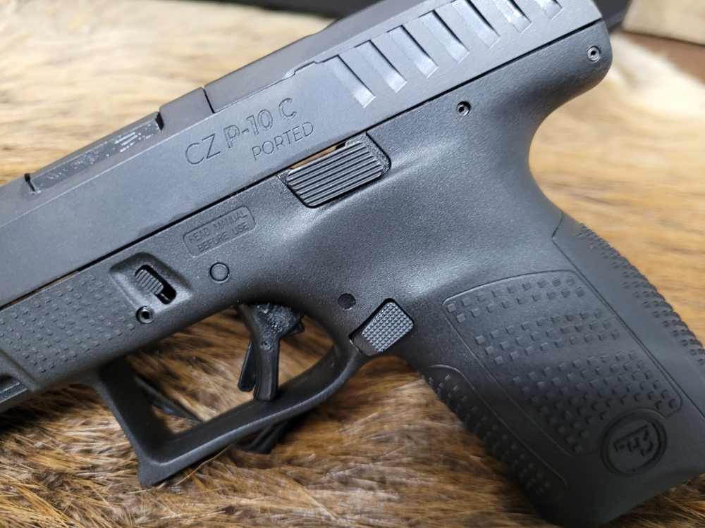New CZ P10C Ported 9mm Optics Ready NO MAGAZINES-img-13