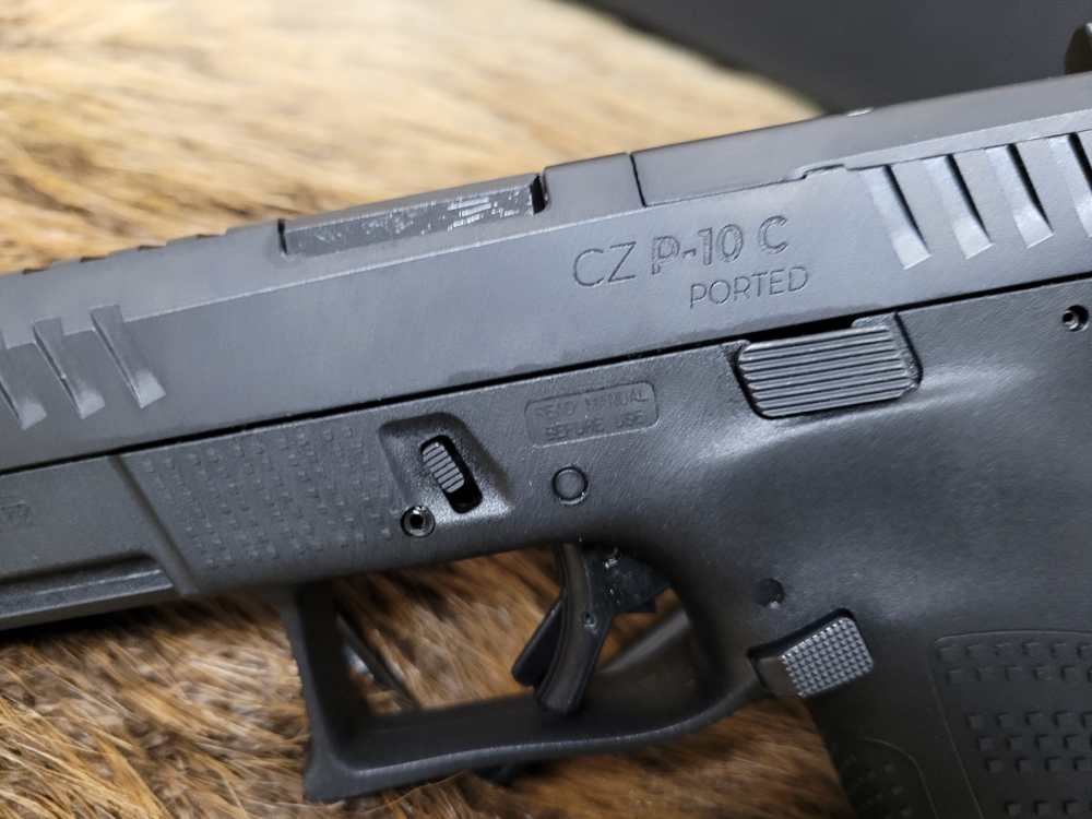 New CZ P10C Ported 9mm Optics Ready NO MAGAZINES-img-15
