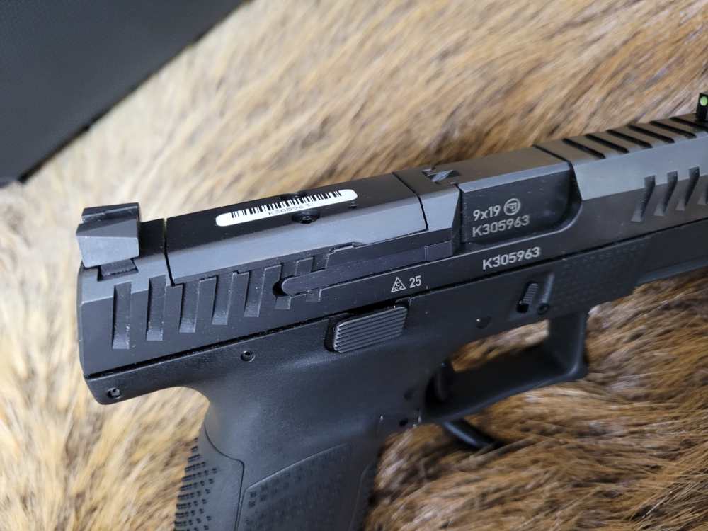 New CZ P10C Ported 9mm Optics Ready NO MAGAZINES-img-5