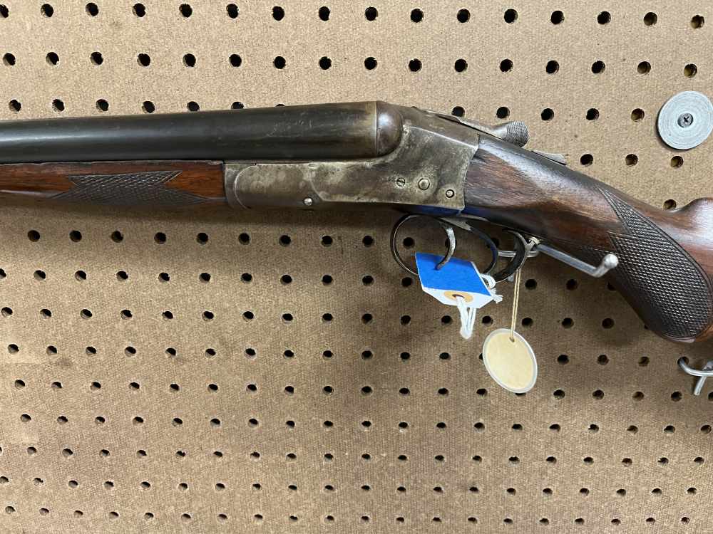 C. S. Shattuck double barrel shotgun-img-5