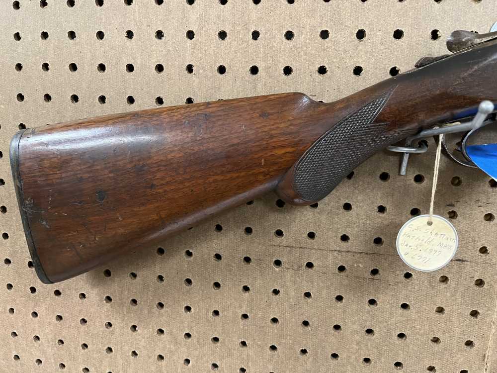 C. S. Shattuck double barrel shotgun-img-2