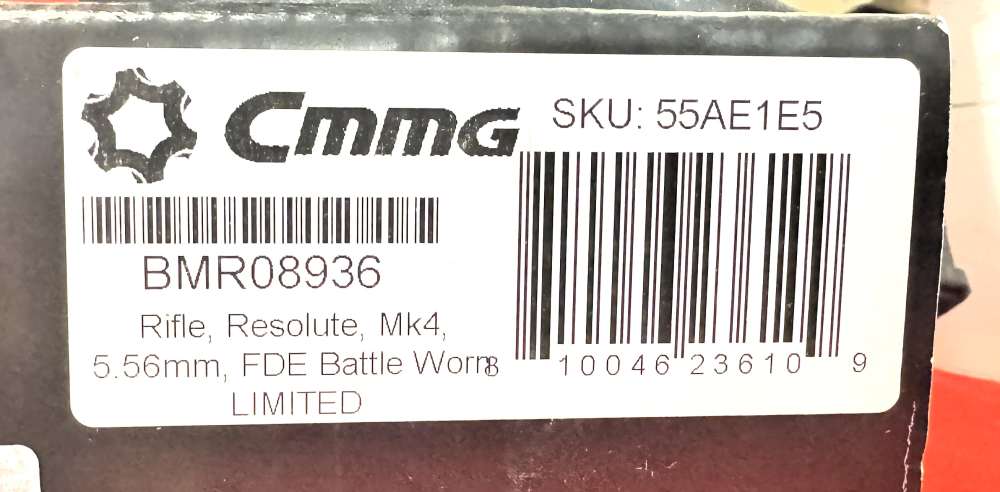 Factory New CMMG Resolute MK4 5.56 NATO Limited Battleworn Rifle -img-8
