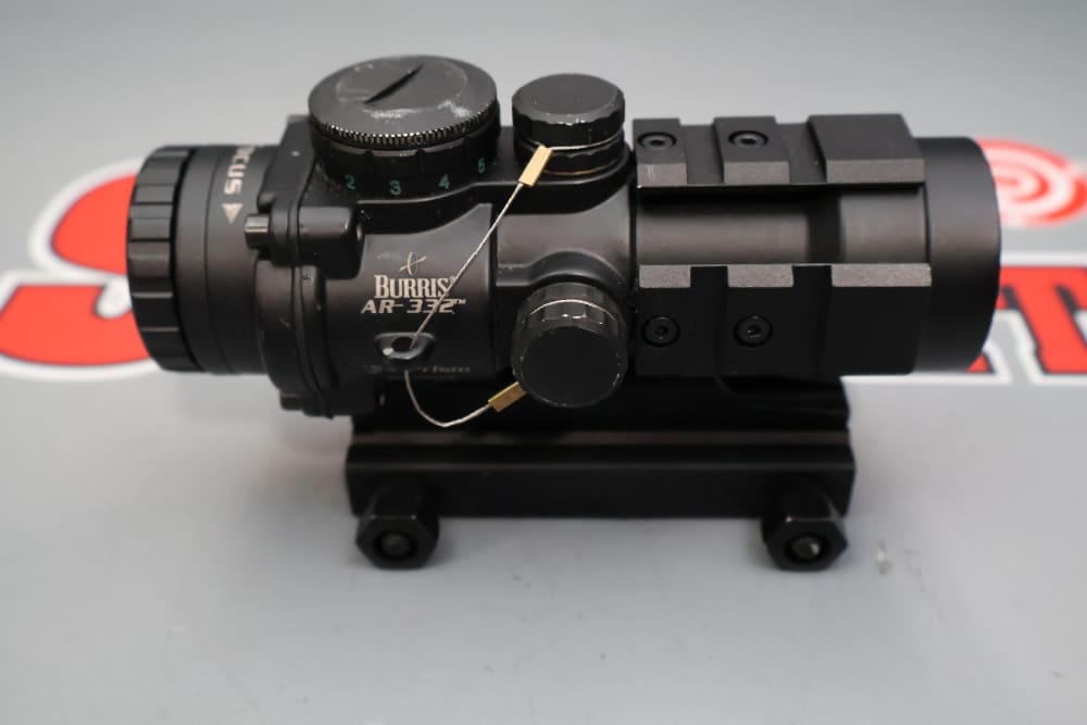 Lot O' (1) Burris AR-322 Prism Red/Green Dot 3x -img-2