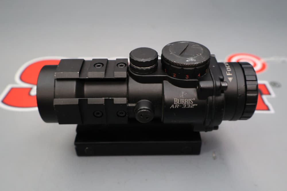 Lot O' (1) Burris AR-322 Prism Red/Green Dot 3x -img-1
