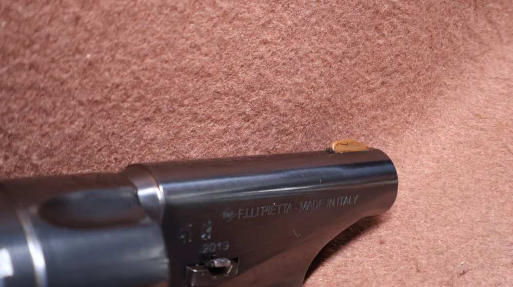 F Lli Pietta/Taylors & Co 1860 Snub Nose 44 Cal 6 Shot Perc Revolver 3" BRL-img-6
