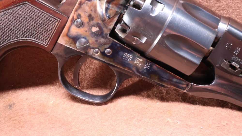 F Lli Pietta/Taylors & Co 1860 Snub Nose 44 Cal 6 Shot Perc Revolver 3" BRL-img-4