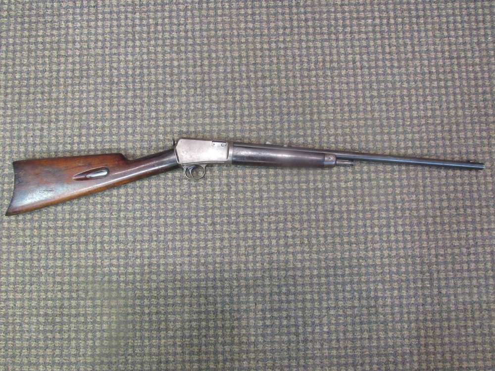 Winchester Model 1903 .22 Winchester Automatic Semi-Auto Rifle, 20"  (1930)-img-0