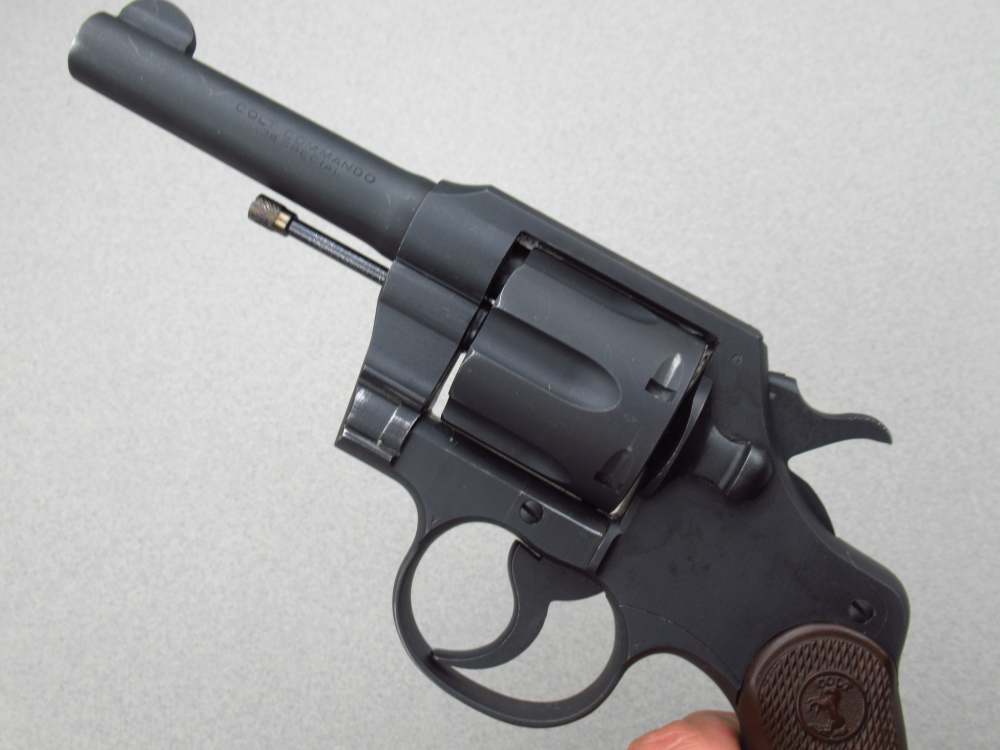 Very Nice 1943 WWII US Army Colt Commando 38 special revolver 1911-img-70