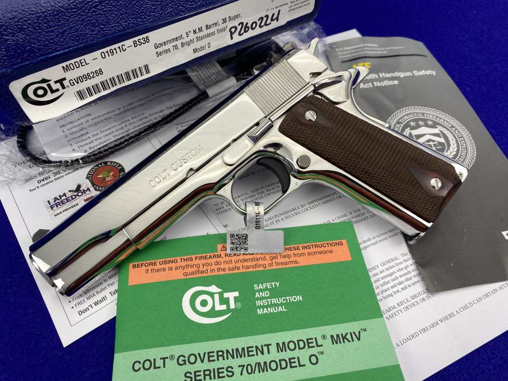 Colt Custom Government Model Series 70 .38 Super *BEAUTIFUL SEMI-AUTO COLT*-img-40