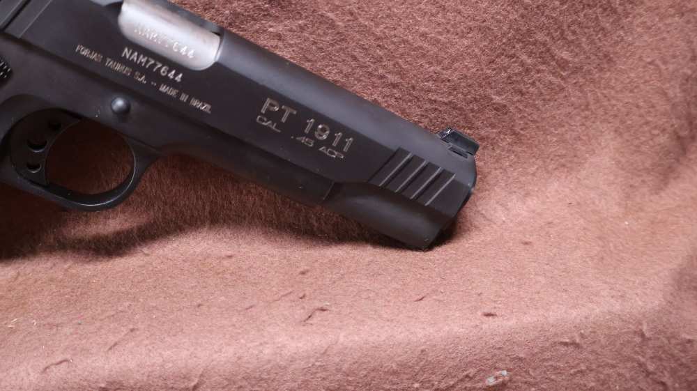 Taurus PT 1911 45 ACP Semi 5" BRL 2x 8 Rd Ambi Safety EXC Bore -img-4