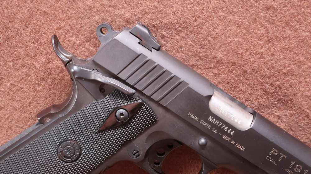 Taurus PT 1911 45 ACP Semi 5" BRL 2x 8 Rd Ambi Safety EXC Bore -img-3
