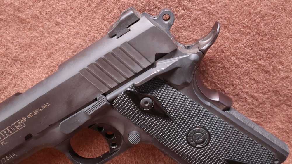 Taurus PT 1911 45 ACP Semi 5" BRL 2x 8 Rd Ambi Safety EXC Bore -img-11