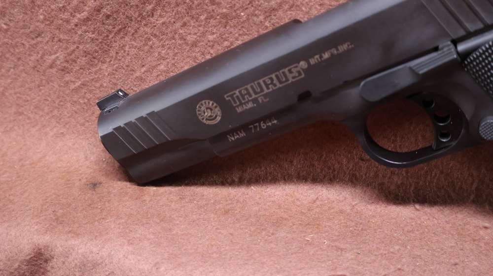 Taurus PT 1911 45 ACP Semi 5" BRL 2x 8 Rd Ambi Safety EXC Bore -img-12