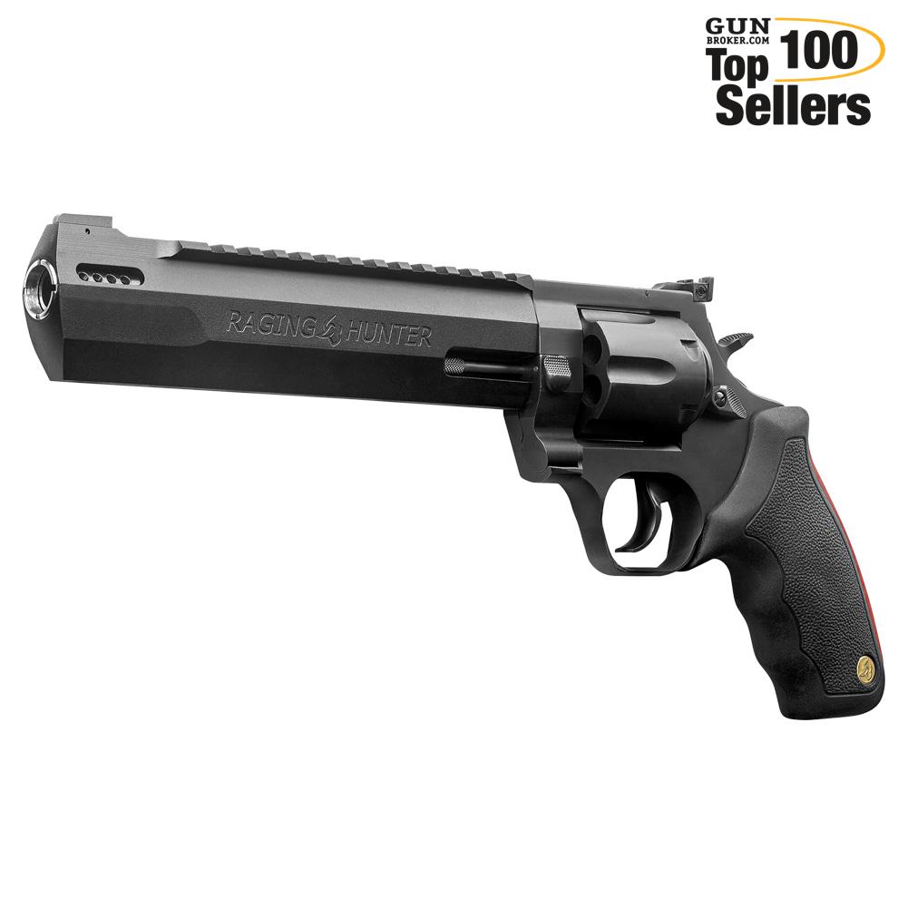 TAURUS Raging Hunter 44 Mag 8.37in 6rd Black Revolver (2-440081RH)-img-0