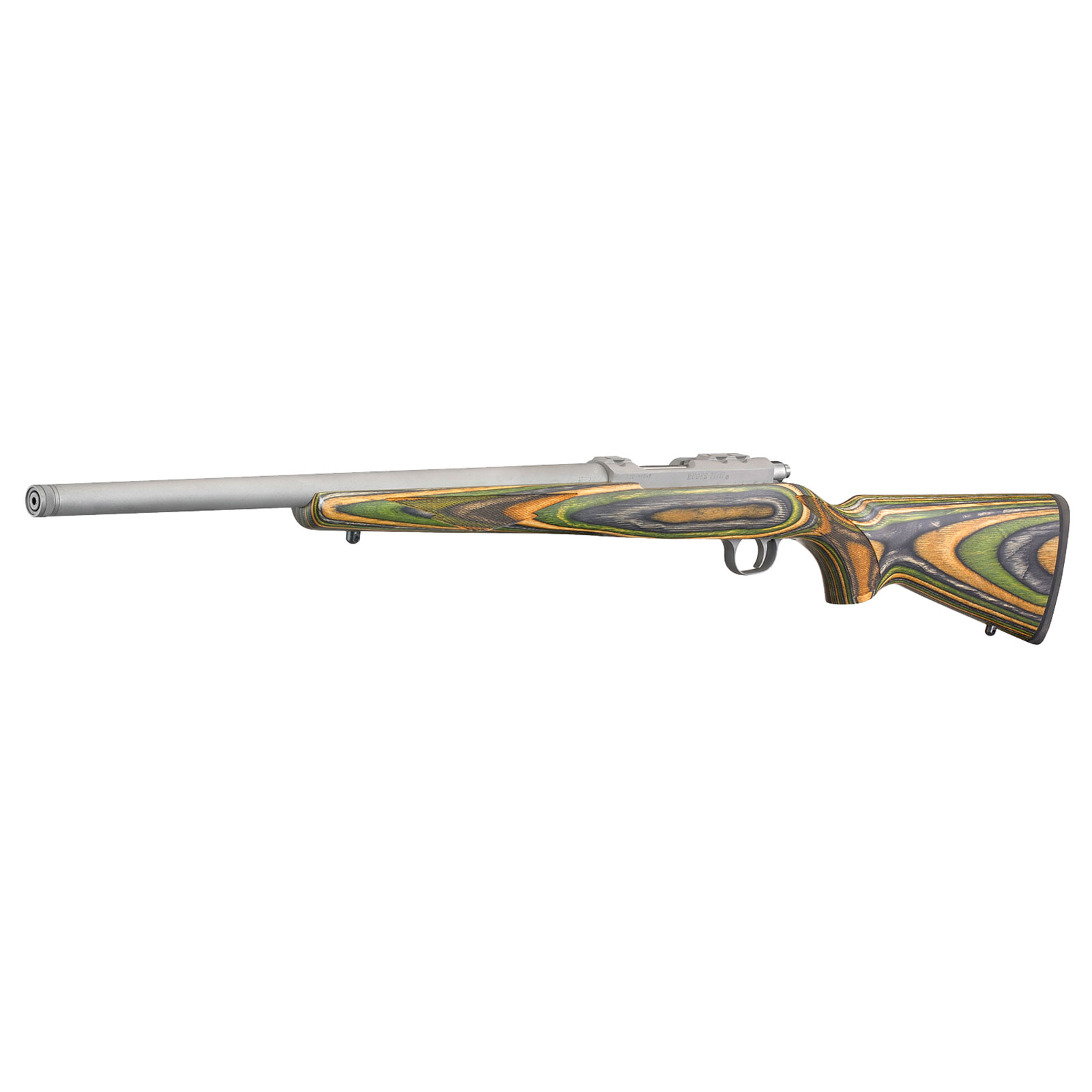 RUGER 77/17 17 WSM 18.5in 6rd Green Mountain/Matte Stainless Rifle (7219)-img-3