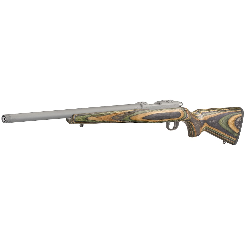 RUGER 77/17 17 WSM 18.5in 6rd Green Mountain/Matte Stainless Rifle (7219)-img-1