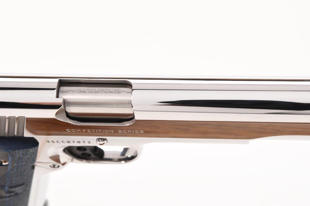 GUNFATHER: RESTORATIONS Colt 1911 Competition Series 9MM *BRIGHT STAINLESS*-img-6