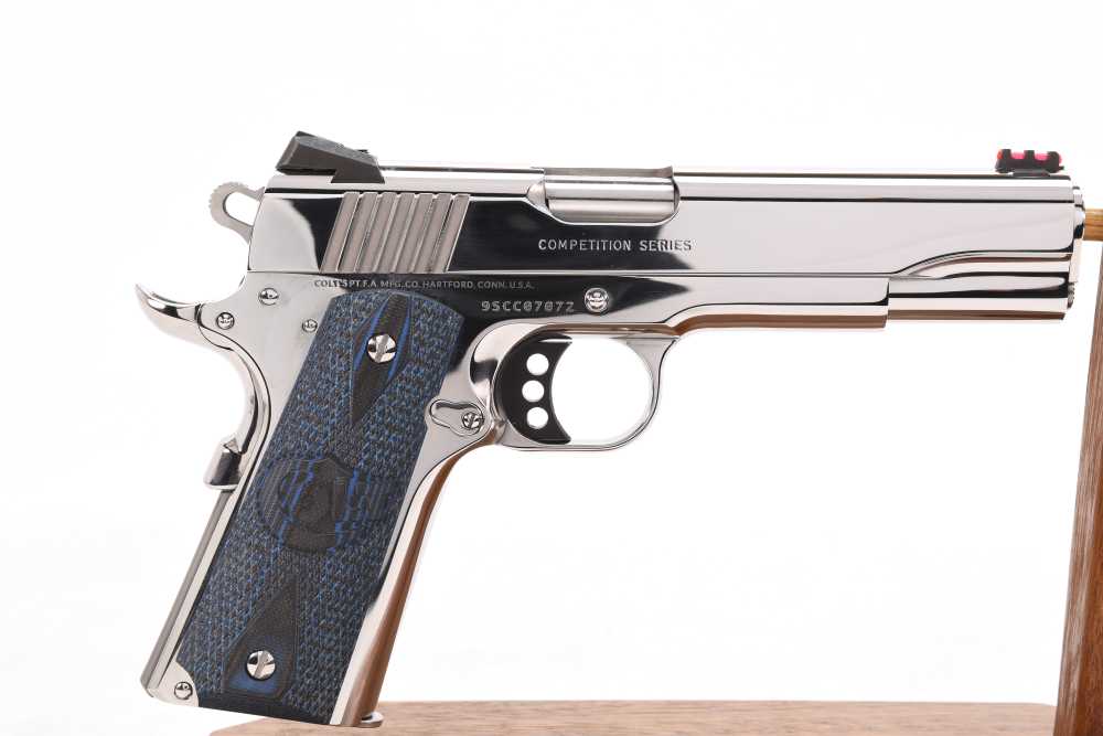 GUNFATHER: RESTORATIONS Colt 1911 Competition Series 9MM *BRIGHT STAINLESS*-img-4
