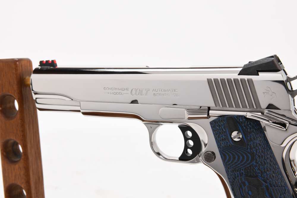 GUNFATHER: RESTORATIONS Colt 1911 Competition Series 9MM *BRIGHT STAINLESS*-img-1