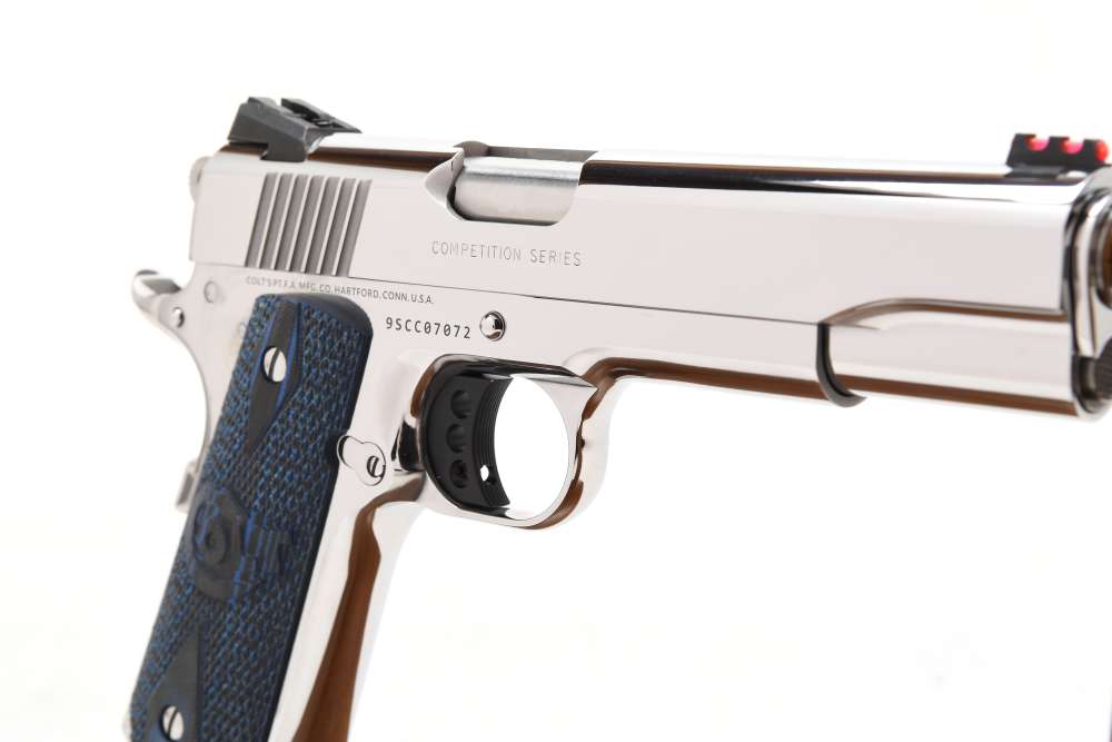 GUNFATHER: RESTORATIONS Colt 1911 Competition Series 9MM *BRIGHT STAINLESS*-img-5