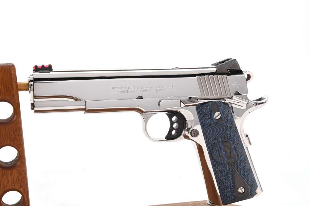 GUNFATHER: RESTORATIONS Colt 1911 Competition Series 9MM *BRIGHT STAINLESS*-img-0