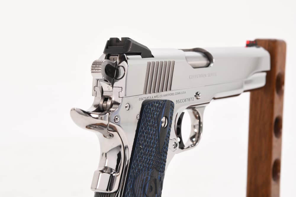 GUNFATHER: RESTORATIONS Colt 1911 Competition Series 9MM *BRIGHT STAINLESS*-img-3