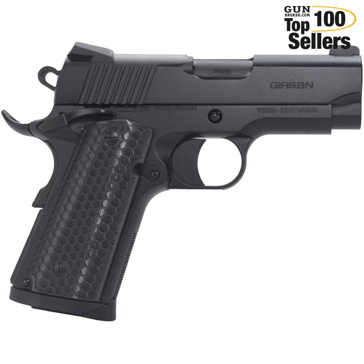 EUROPEAN AMERICAN ARMORY Girsan MC1911SC Untouchable 9mm 4.4" Pistol 392065-img-0
