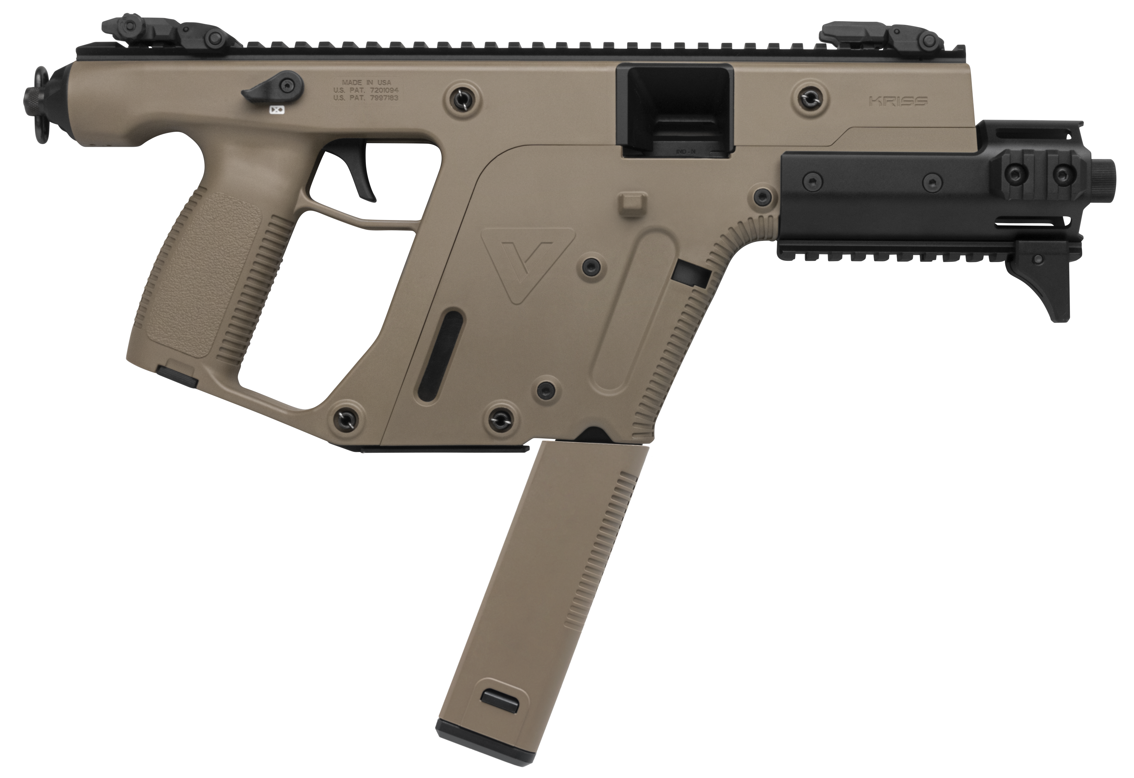 Kriss USA KV90PFD30 Vector Enhanced SDP Gen2 9mm Luger 40+1 6.50" Black Nit-img-0