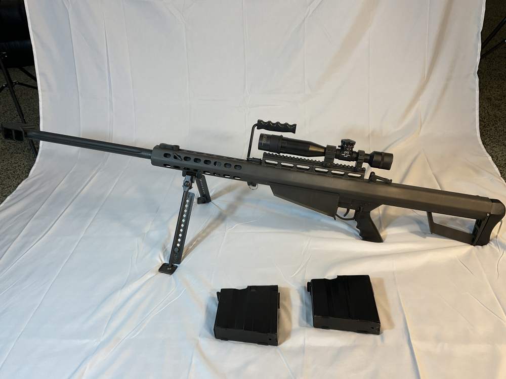 USMC Barrett M82A1 Desert Storm 50BMG Sniper Rifle. Documented.-img-0