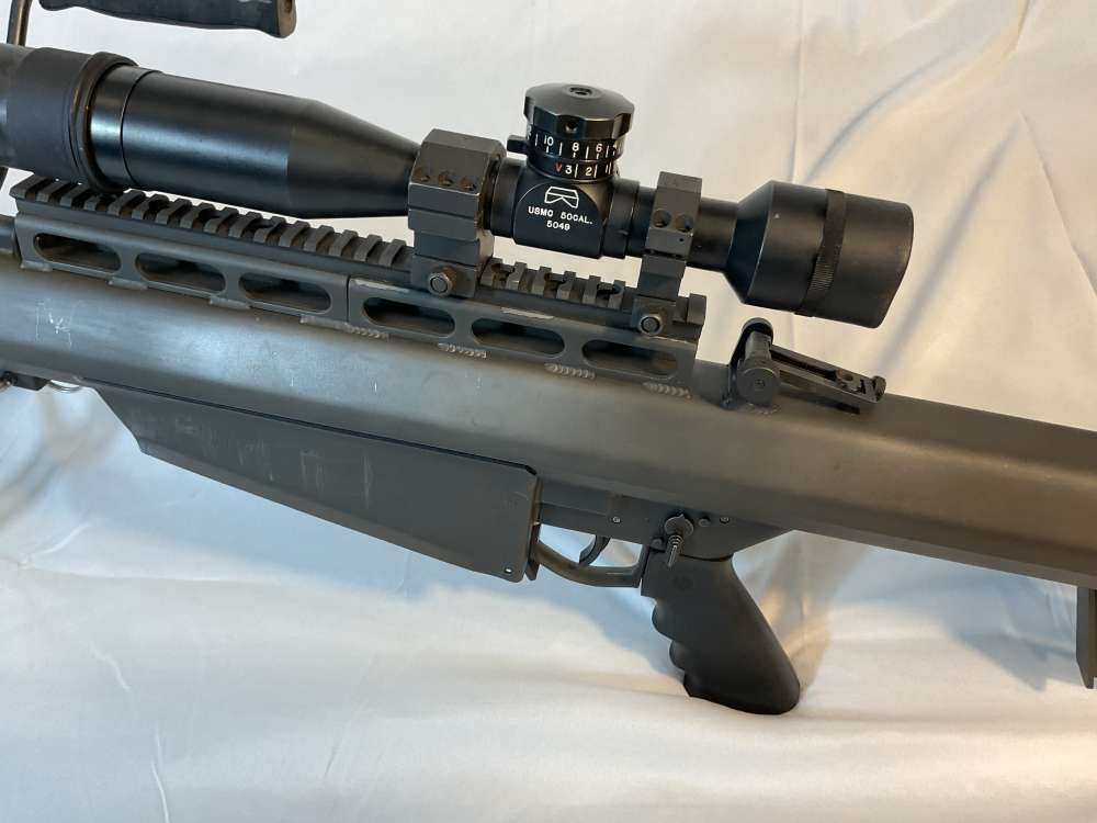 USMC Barrett M82A1 Desert Storm 50BMG Sniper Rifle. Documented.-img-7