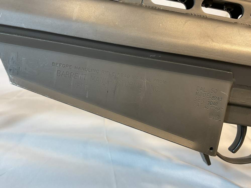 USMC Barrett M82A1 Desert Storm 50BMG Sniper Rifle. Documented.-img-2