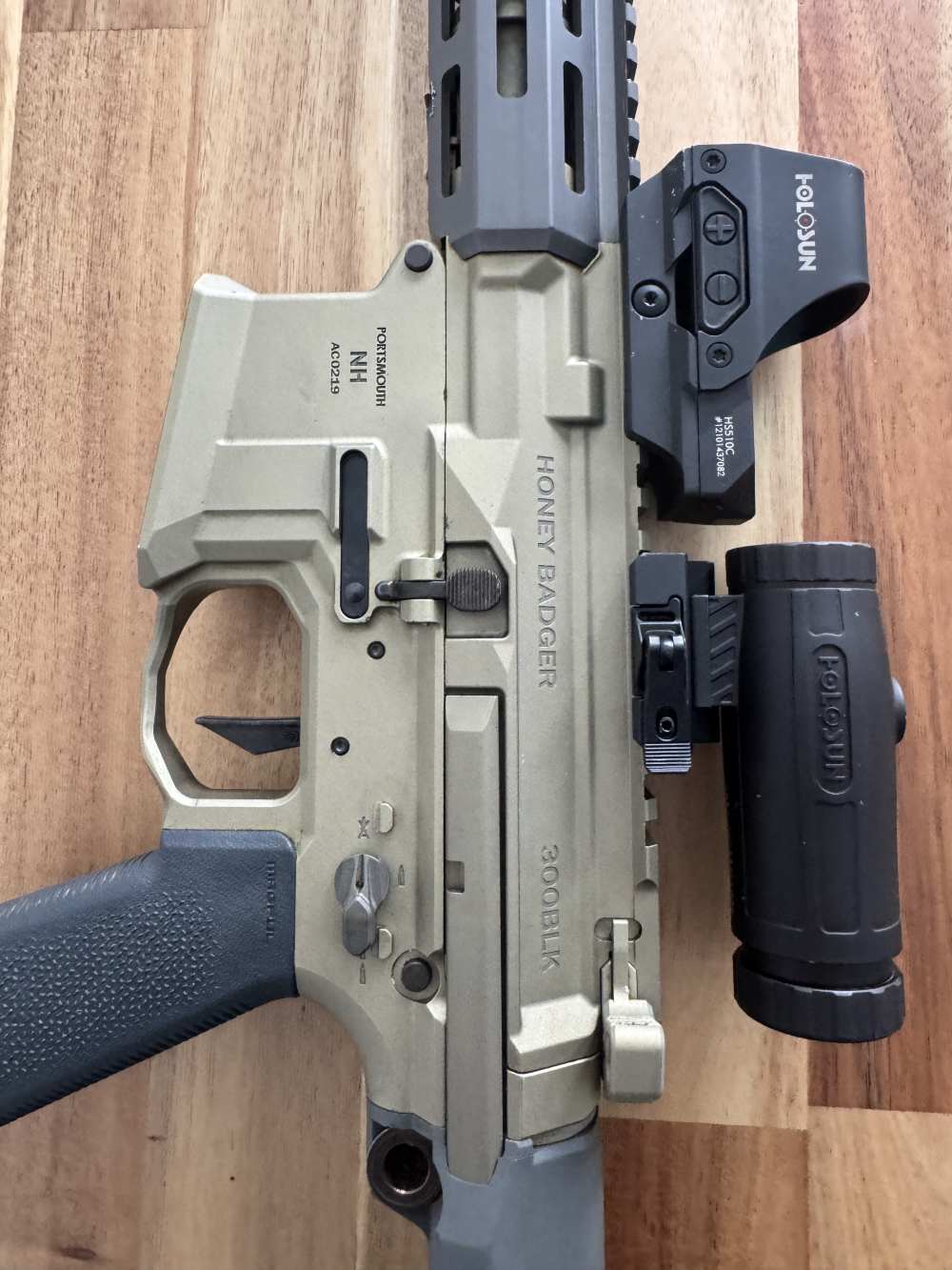 Q Honey Badger SBR 300 Blackout with Suppressor-img-0