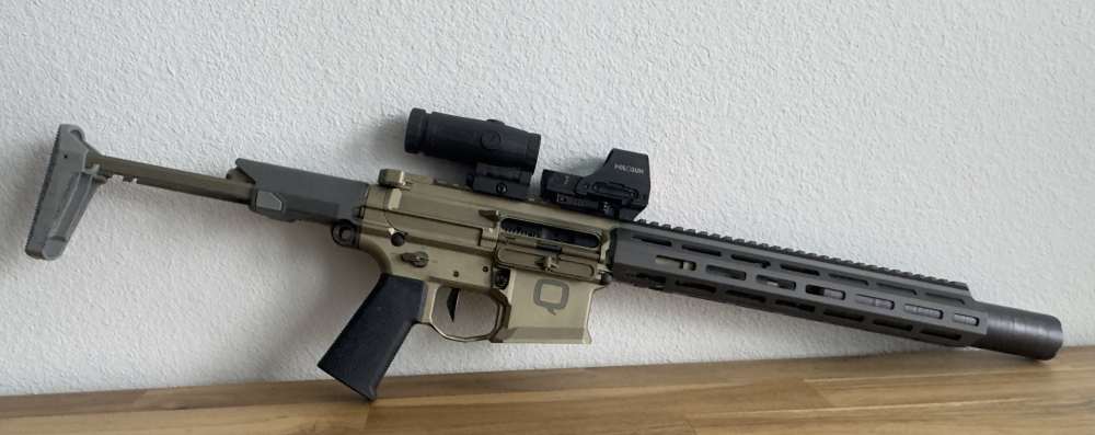 Q Honey Badger SBR 300 Blackout with Suppressor-img-1