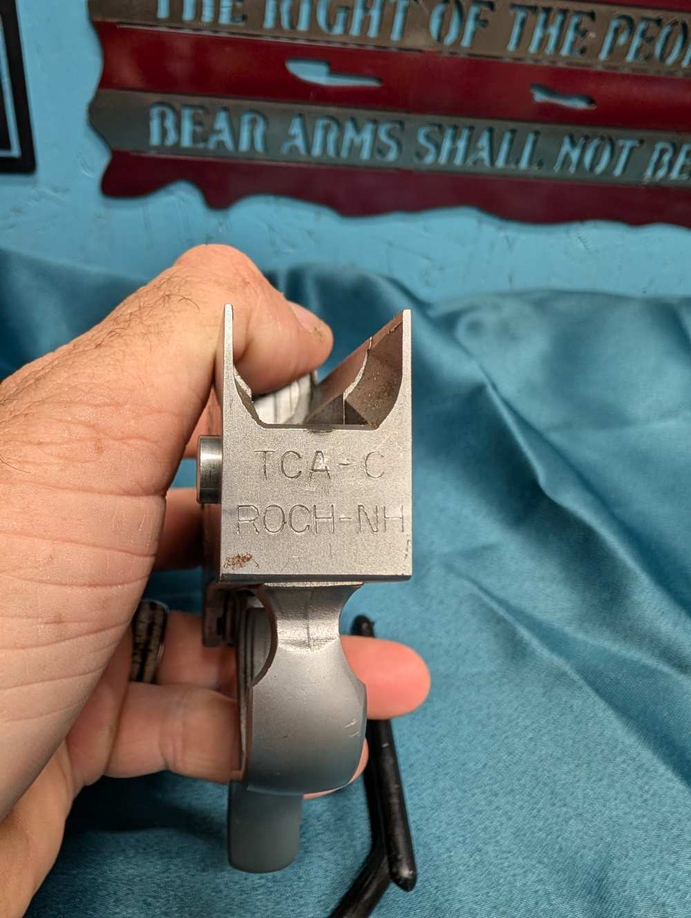 Thompson Center Contender Gen 1 Stainless Receiver Only. works good-img-5