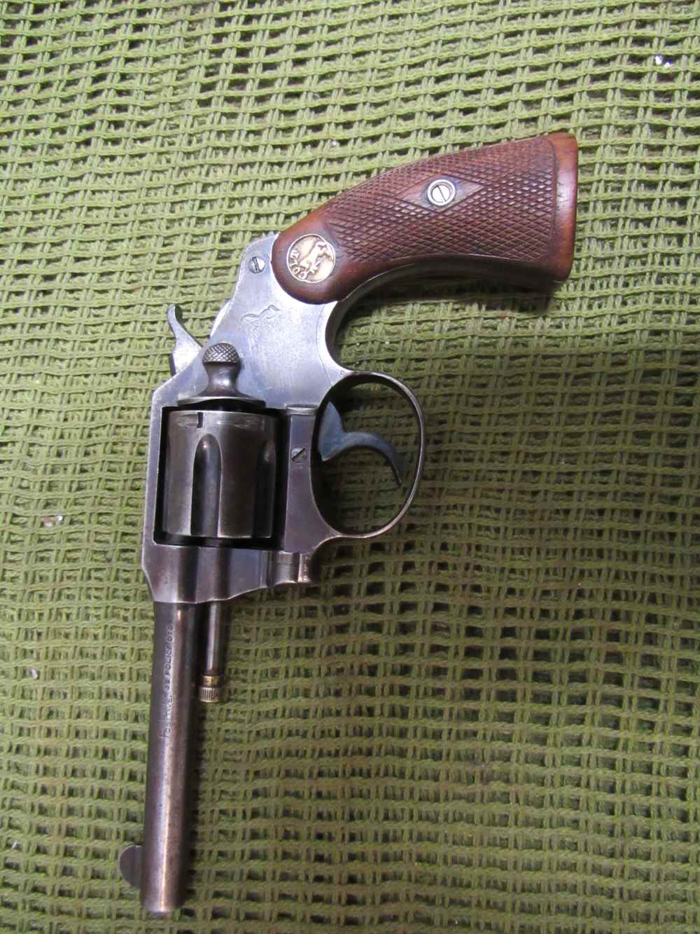 Colt Police Positive .32 Police 4" DA/SA Double Action Revolver, MFD 1919 -img-1