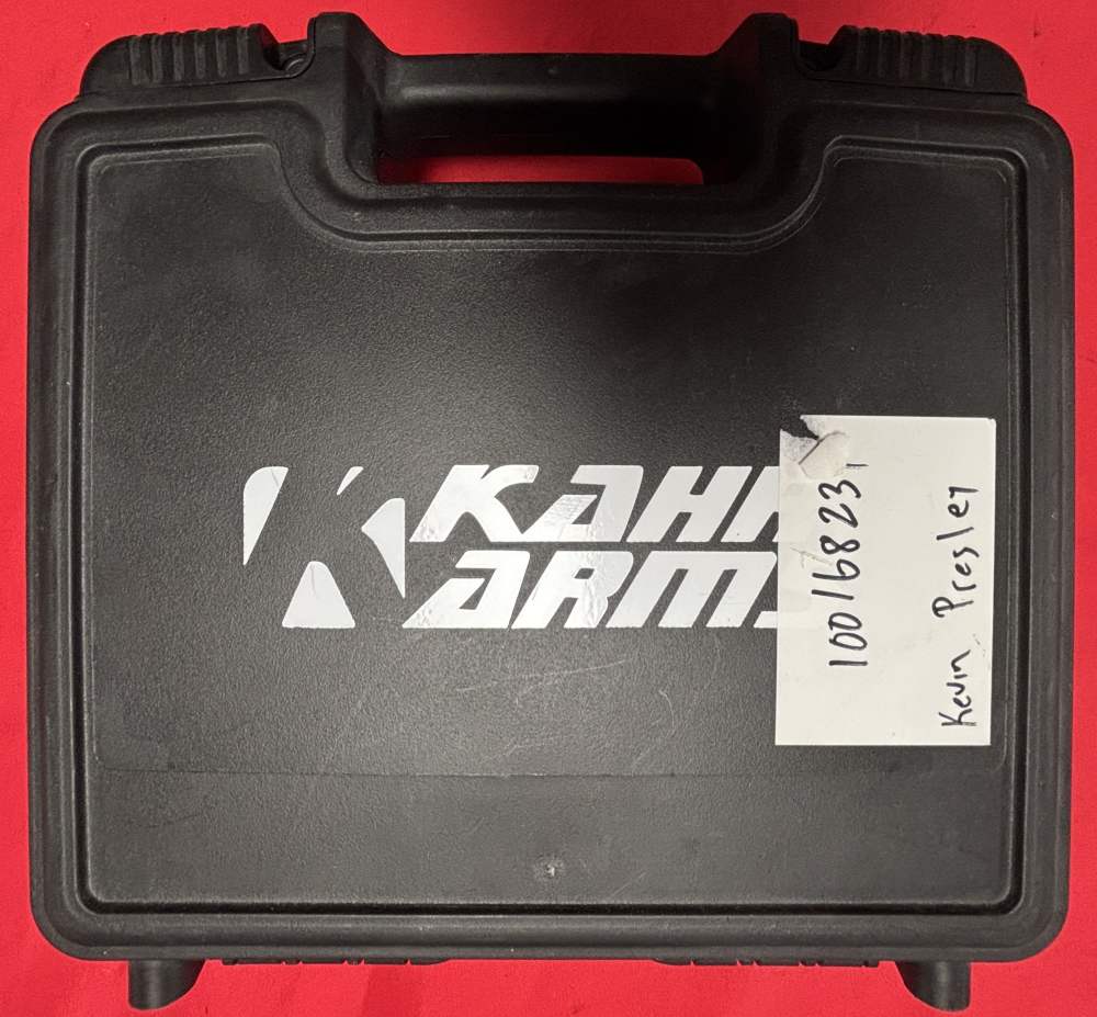 Kahr Arms PM9 Diamond Black 9mm DAO 5 mags case night sights-img-2