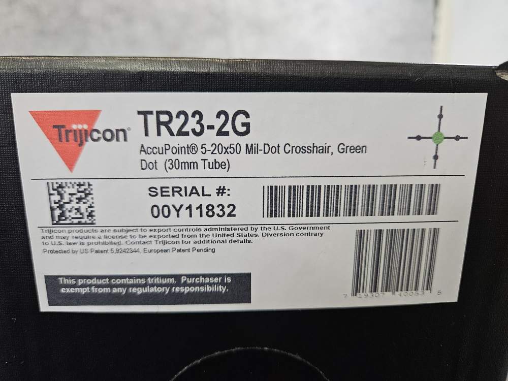 TRIJICON ACCUPOINT TR-23-2G 5-20x 50 2ND FOCAL PLANE -img-9
