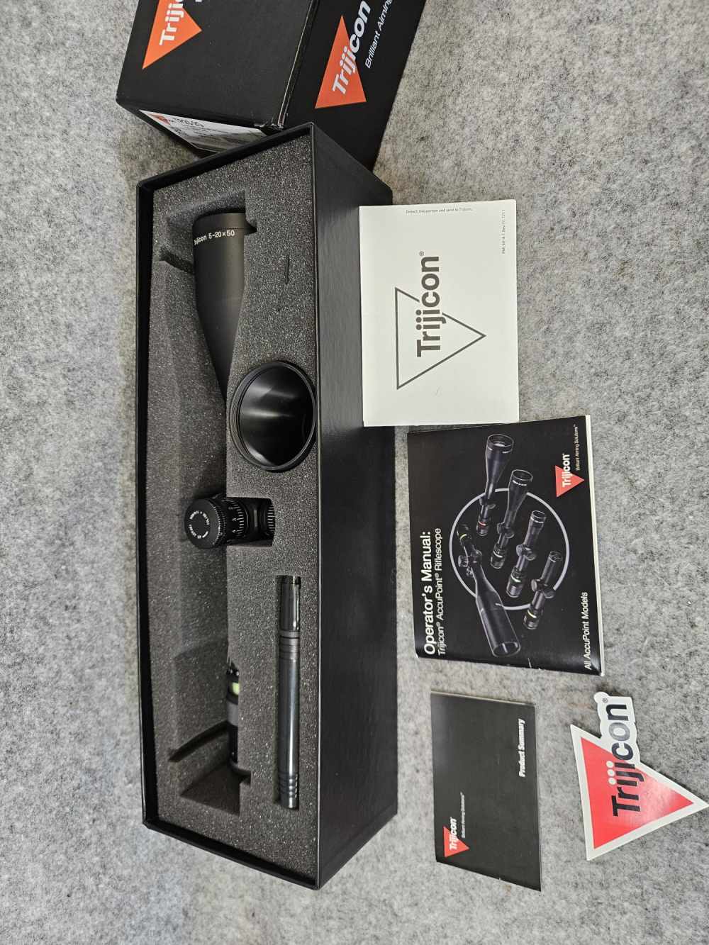 TRIJICON ACCUPOINT TR-23-2G 5-20x 50 2ND FOCAL PLANE -img-0